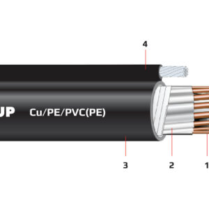 Cáp thông tin tín hiệu không có giáp bảo vệ 0.6/1 kV - Cu/PE/PVC(PE)