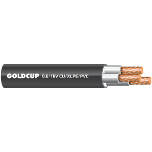 0.6/1 kV - Unarmoured 3 cores cables - Cu/XLPE/PVC
