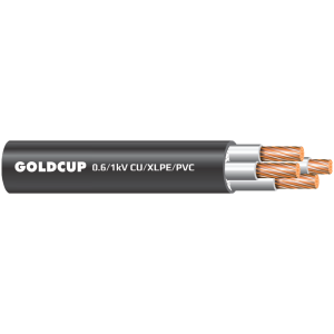 0.6/1 kV - Unarmoured 4 cores cables - Cu/XLPE/PVC