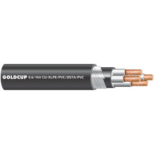 0.6/1 kV - Armoured 4 cores cables (Underground Cable) - Cu/XLPE/PVC/DSTA/PVC