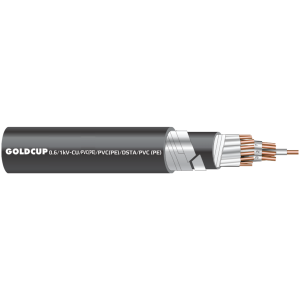 0.6/1 kV - Armoured signal communication cables (Underground cables) - Cu/PE/PVC(PE)/DSTA/PVC(PE)