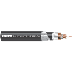 0.6/1kV - Armoured control cables (Underground cables) - Cu/PVC/PVC/DSTA/PVC