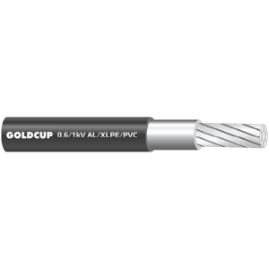 0.6/1 kV - Unarmoured Aluminium conductor single core cable - AL/XLPE/PVC