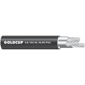 0.6/1 kV - Unarmoured Aluminum conductor 2, 3, 4 cores cable - AL/XLPE/PVC