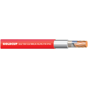 0.6/1 kV - Unarmoured Single core fire resistance cables - Cu/Mica/XLPE/FR-PVC