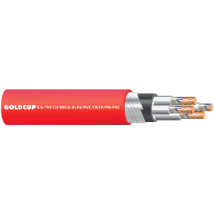 0.6/1 kV - Armoured fire resistant 2, 3, 4 cores cable (Underground Cable) - Cu/Mica/XLPE/FR-PVC/DSTA/FR-PVC