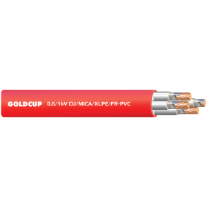 0.6/1 kV - Unarmoured fire resistant 2, 3, 4 cores cable - Cu/Mica/XLPE/FR-PVC