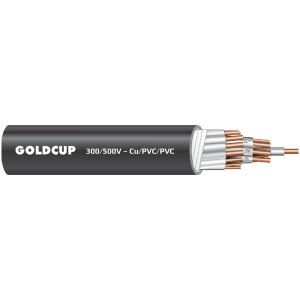 300/500V - Unscreened flexible control cables - Cu/PVC/PVC